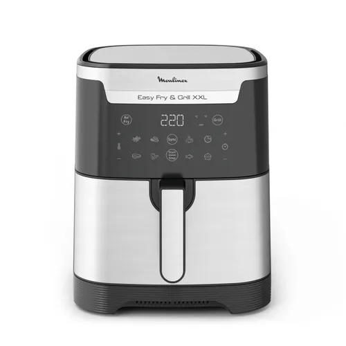 Moulinex Easy Fry & Grill XXL , Freidora de Aire, 6,5L, Digital, Inox
