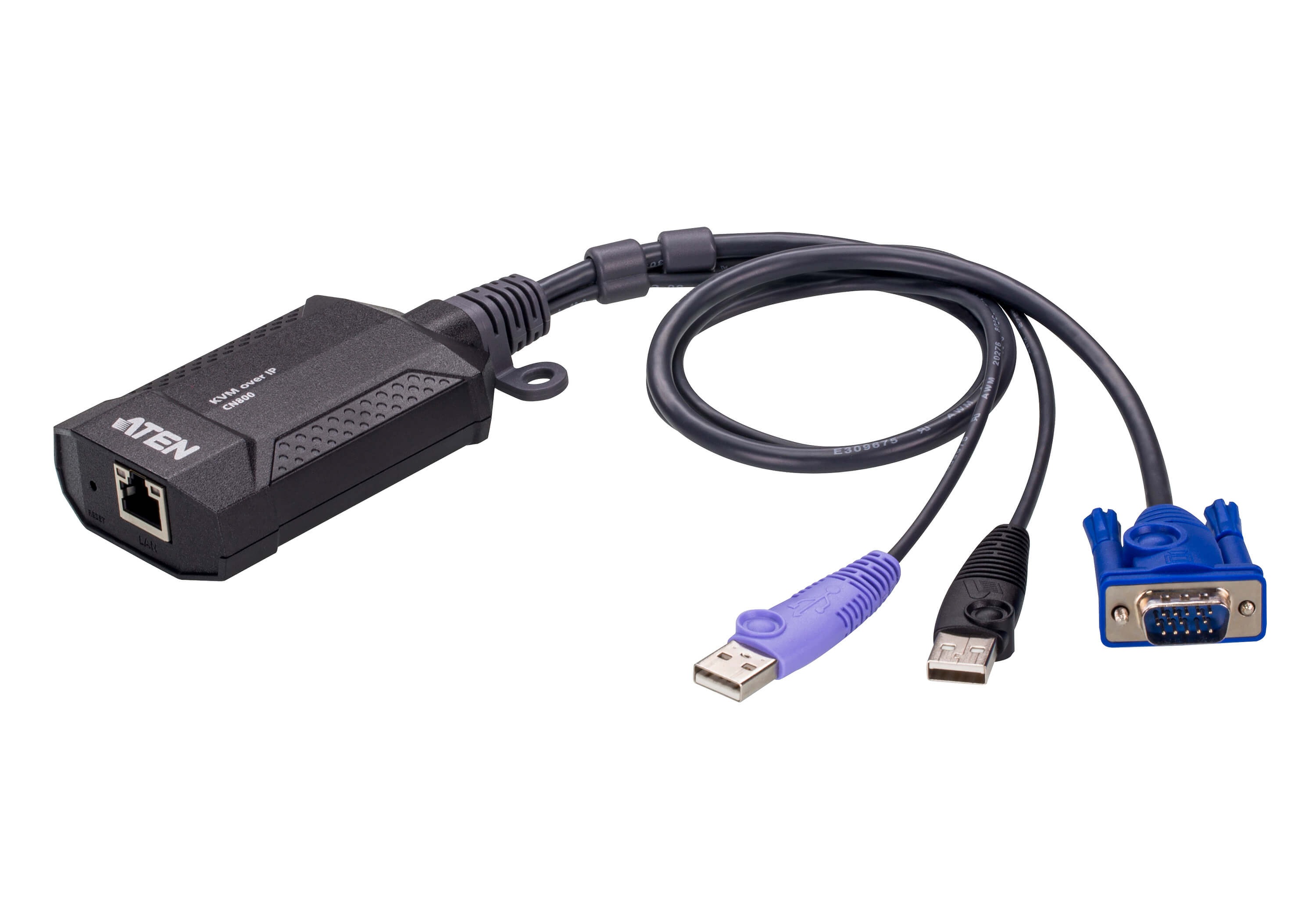 Aten CN800-AT USB VGA KVM sobre IP Mini CN800-AT