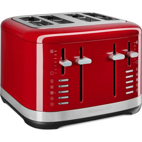 Tostador KitchenAid 1640W 4 Ranuras Rojo 5KMT4109EER