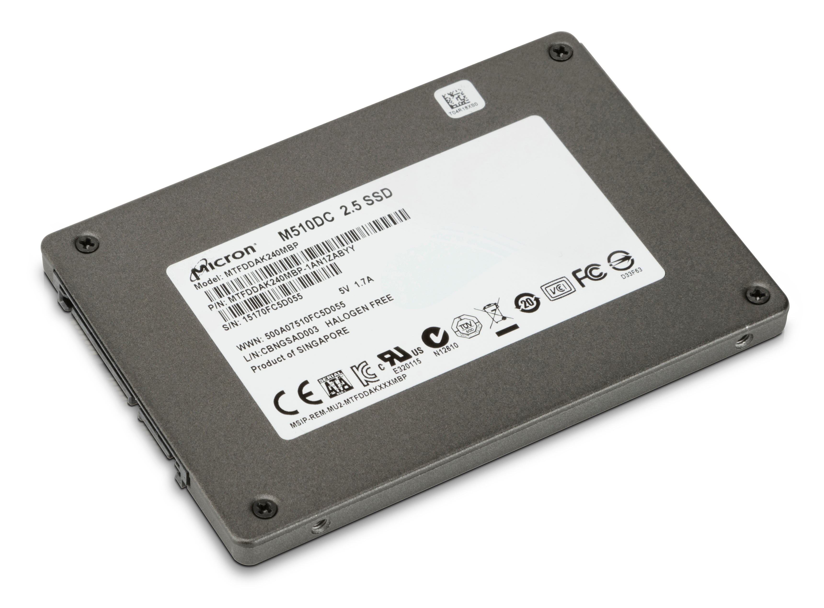 HP SSD SATA Enterprise Class de 480 GB T3U08AA