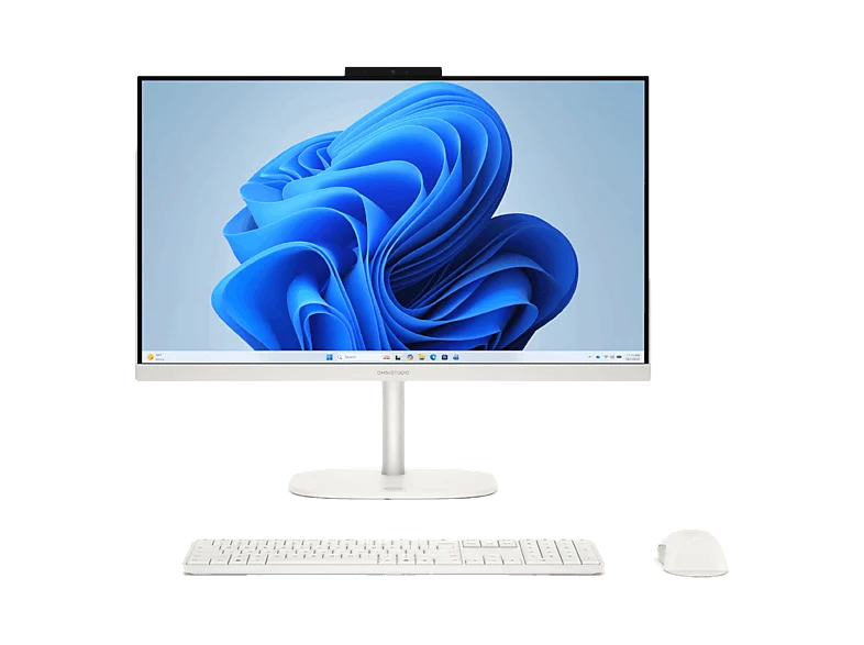 All in one - HP OmniStudio 24-cv0002ns, 23.8 " Full-HD, AMD Ryzen™ 5 40, 8 GB RAM, 512 SSD, Windows 11 Home, Algodón blanco
