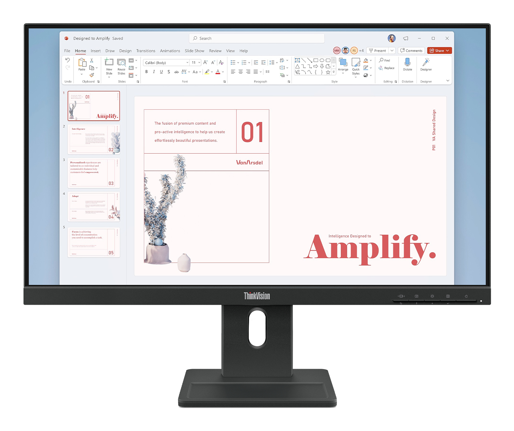 Lenovo ThinkVision E24-40 pantalla para PC 60,5 cm (23.8") 64BAMAT1EU
