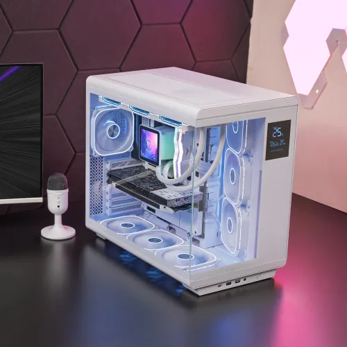 Caja MARS GAMING MCREVPROW Blanco: imagen 3