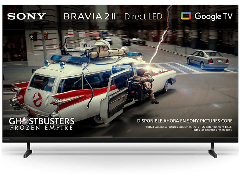TV LED 75" - Sony BRAVIA 2 II, Direct LED, 4K HDR Processor X1, Smart (Google TV), TDT HD, DVB-T2, Dolby Atmos, Chromecast, Eco, 75S25M2