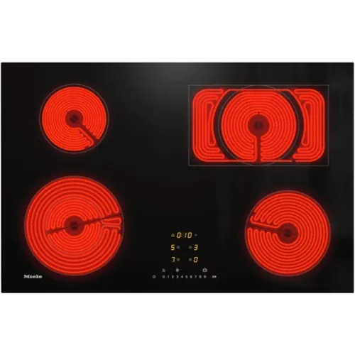 Miele - Placa vitrocerámica Miele K ExtraSpeed, con 4 zonas de cocción- KM 6542 FL.