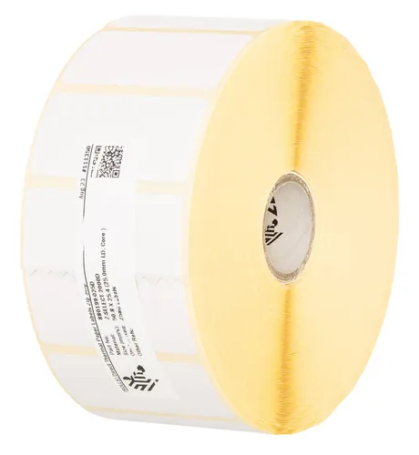Zebra Caja de 12 rollos etiquetas 57,2 x 31,8 mm