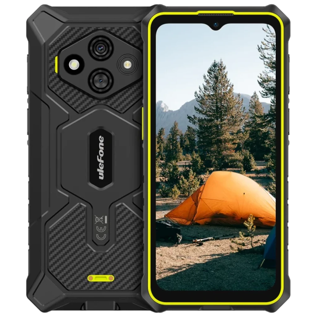 Ulefone RugKing 3 Pro 128GB Verde Linterna potente 8GB de RAM Batería de 5700 mAh