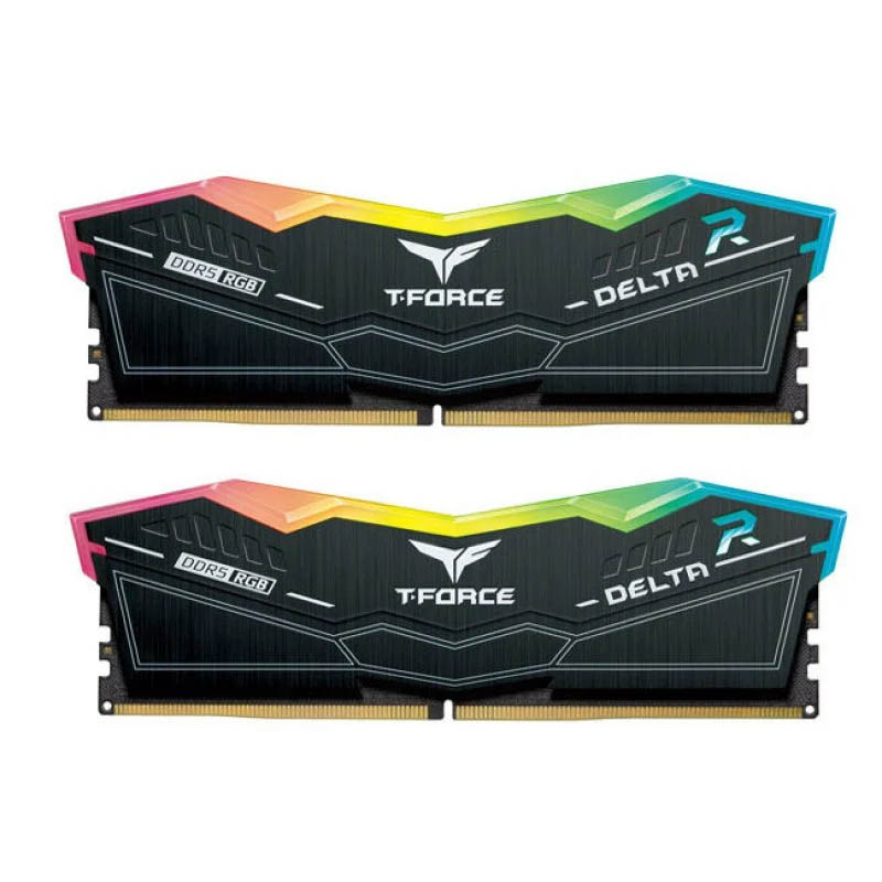 Team Group Delta RGB 2x16GB 6000M Hz CL38 Negro