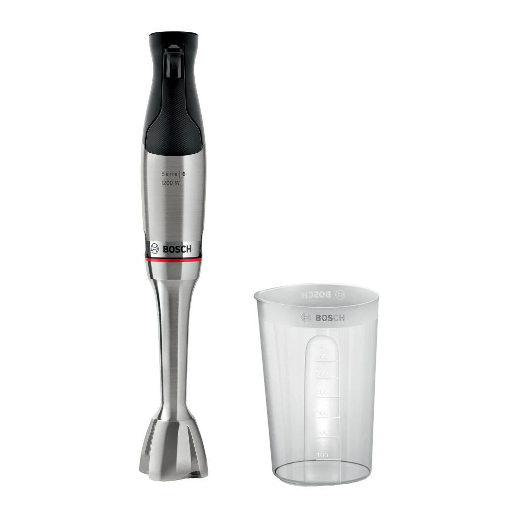 Batidora de mano Bosch Serie 6 0,6L 1200W Acero Inoxidable MSM6M810