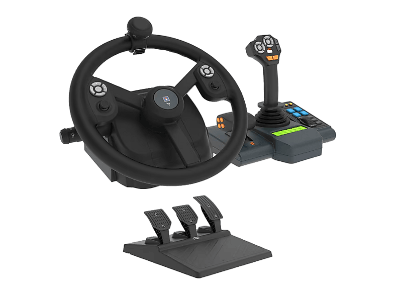 Volante - Hori HPC-043U, PC, Control preciso, Personalización, Negro