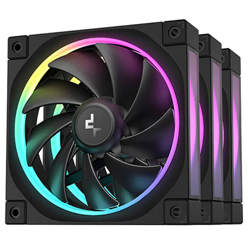 DeepCool FL12 ARGB 120mm Triple Pack Negro