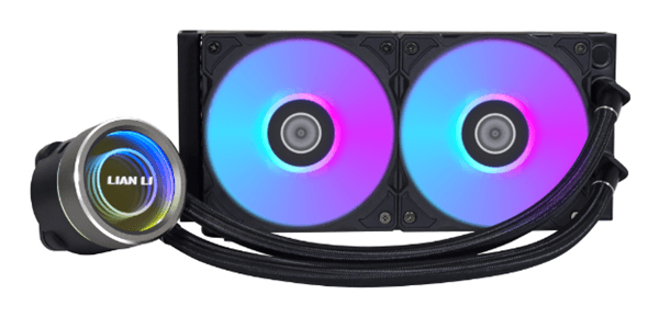 Lian Li Galahad II Trinity Carcasa del ordenador Sistema de refrigeraci n l quida todo en uno 12 cm Blanco 1 pieza s