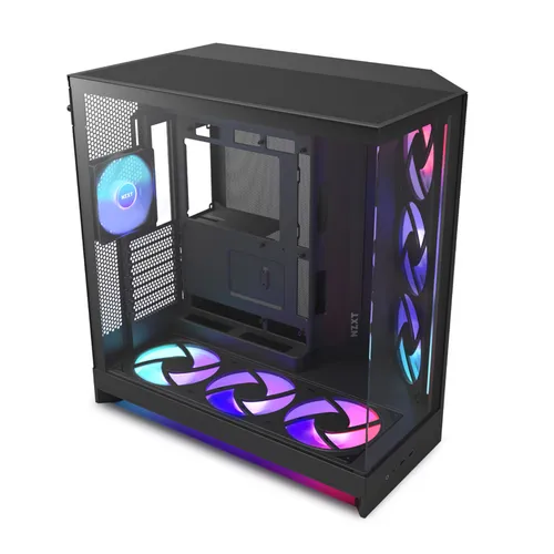NZXT H9 H9 Flow RGB+ RGB Negro