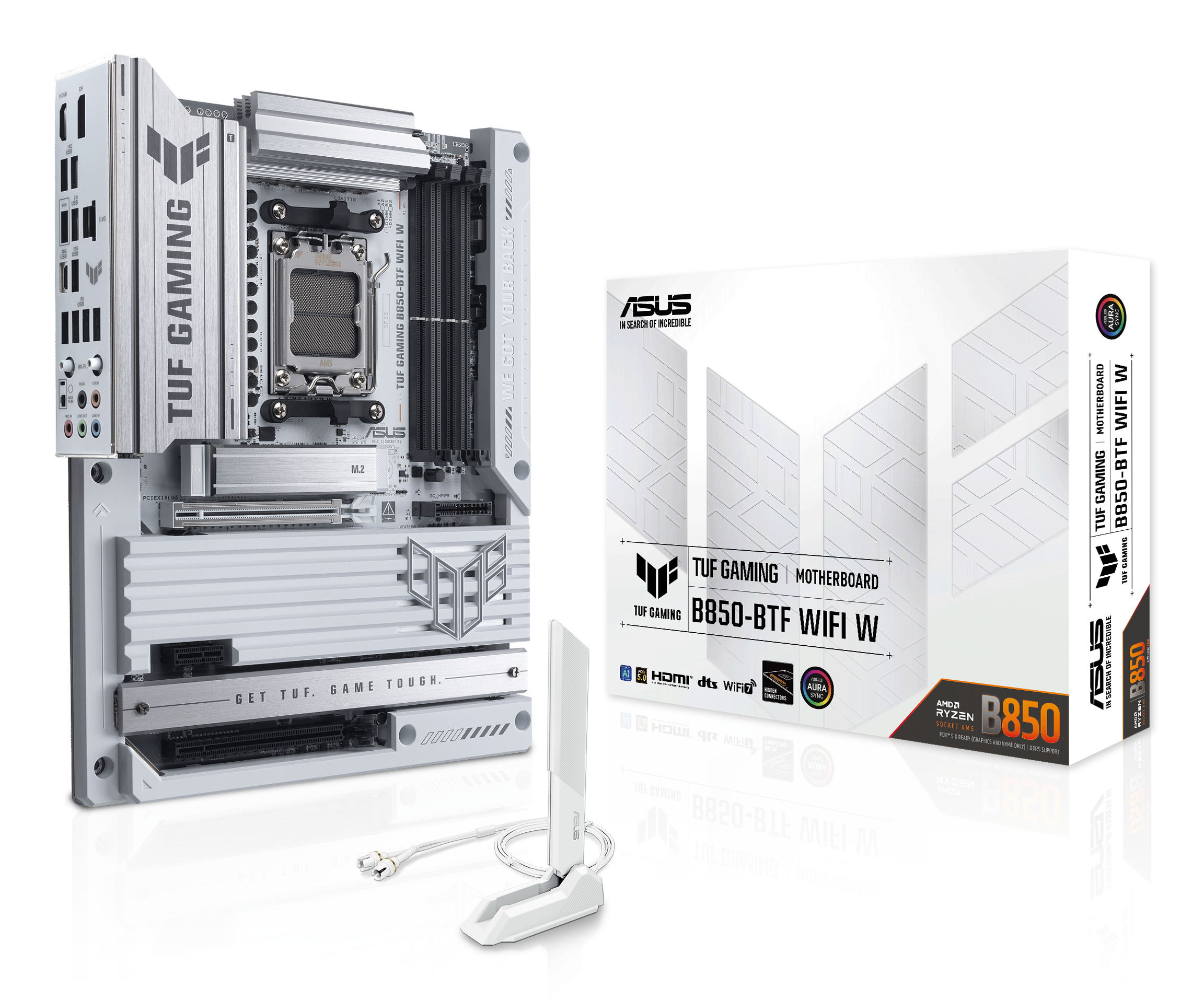 ASUS TUF GAMING B850-BTF WIFI W AMD B850 Zócalo AM5 90MB1KW0-M0EAY0