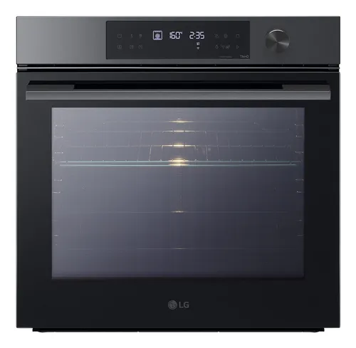 Horno - LG WS7D7631WB, Multifunción, Pirolítico, Sistema de limpieza Blue EasyClean™, 76 L, 59.2 cm, ThinQ™, Acero negro mate