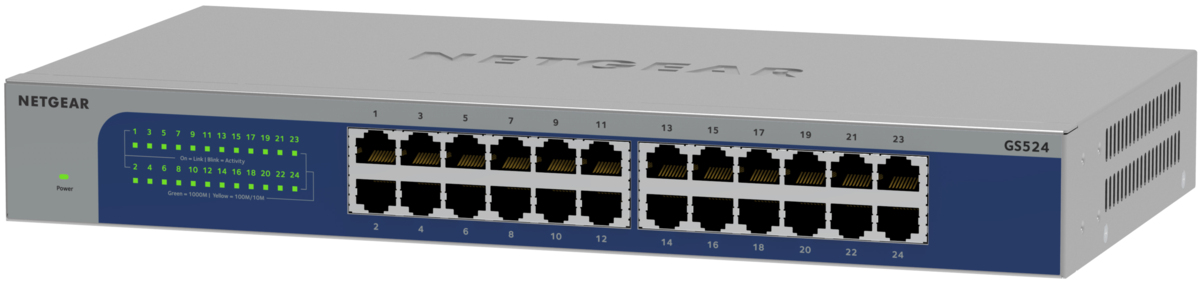 NETGEAR GS524-300EUS switch No administrado Gigabit GS524-300EUS