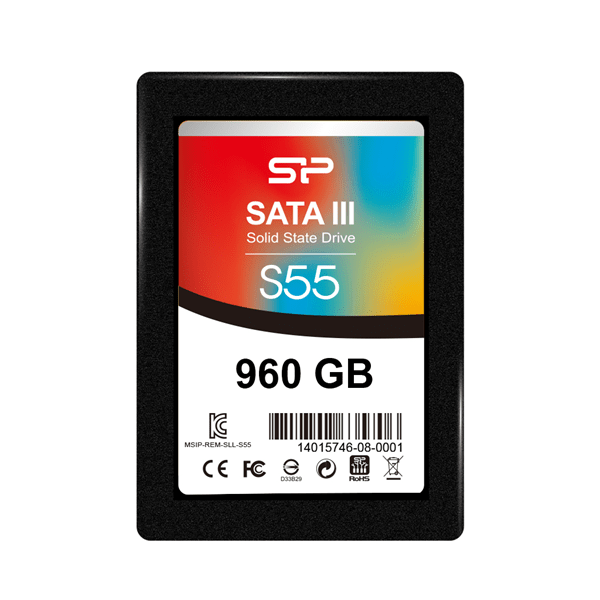SILICON POWER Slim S55 SSD 960GB 2.5" 6Gbit/s Serial ATA III