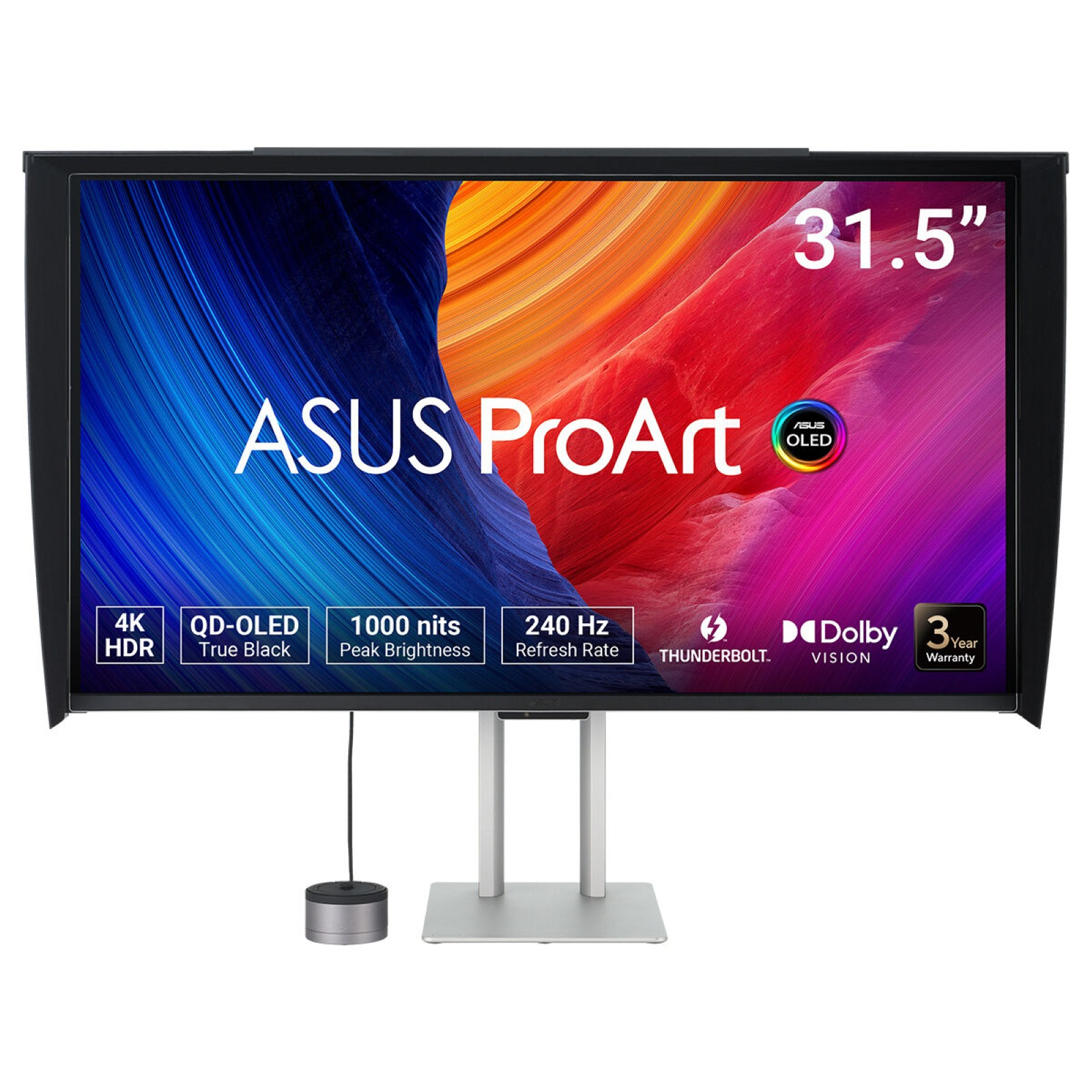 Asus ProArt Display OLED PA32UCDMR-K 32" UHD 4K QD-OLED 240Hz 0.1ms HDR-10