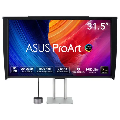 Asus ProArt Display OLED PA32UCDMR-K 32" UHD 4K QD-OLED 240Hz 0.1ms HDR-10