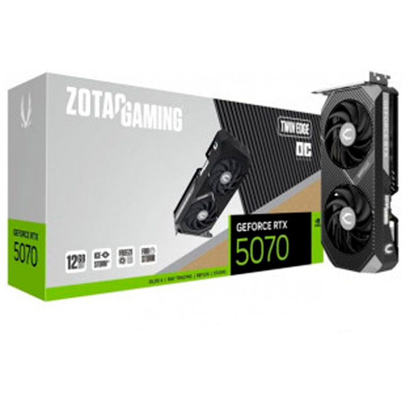 Zotac Gaming GeForce RTX 5070 TWIN EDGE OC 12GB GDDR7 DLSS4