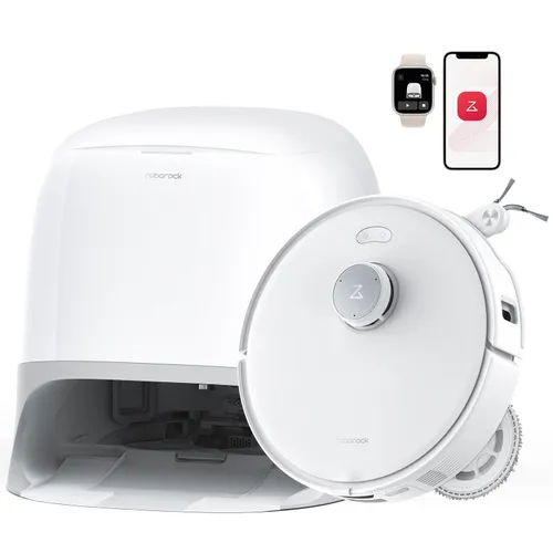 Robot aspirador Roborock Qrevo Curv LiDAR Friegasuelos Autovaciado polvo y agua