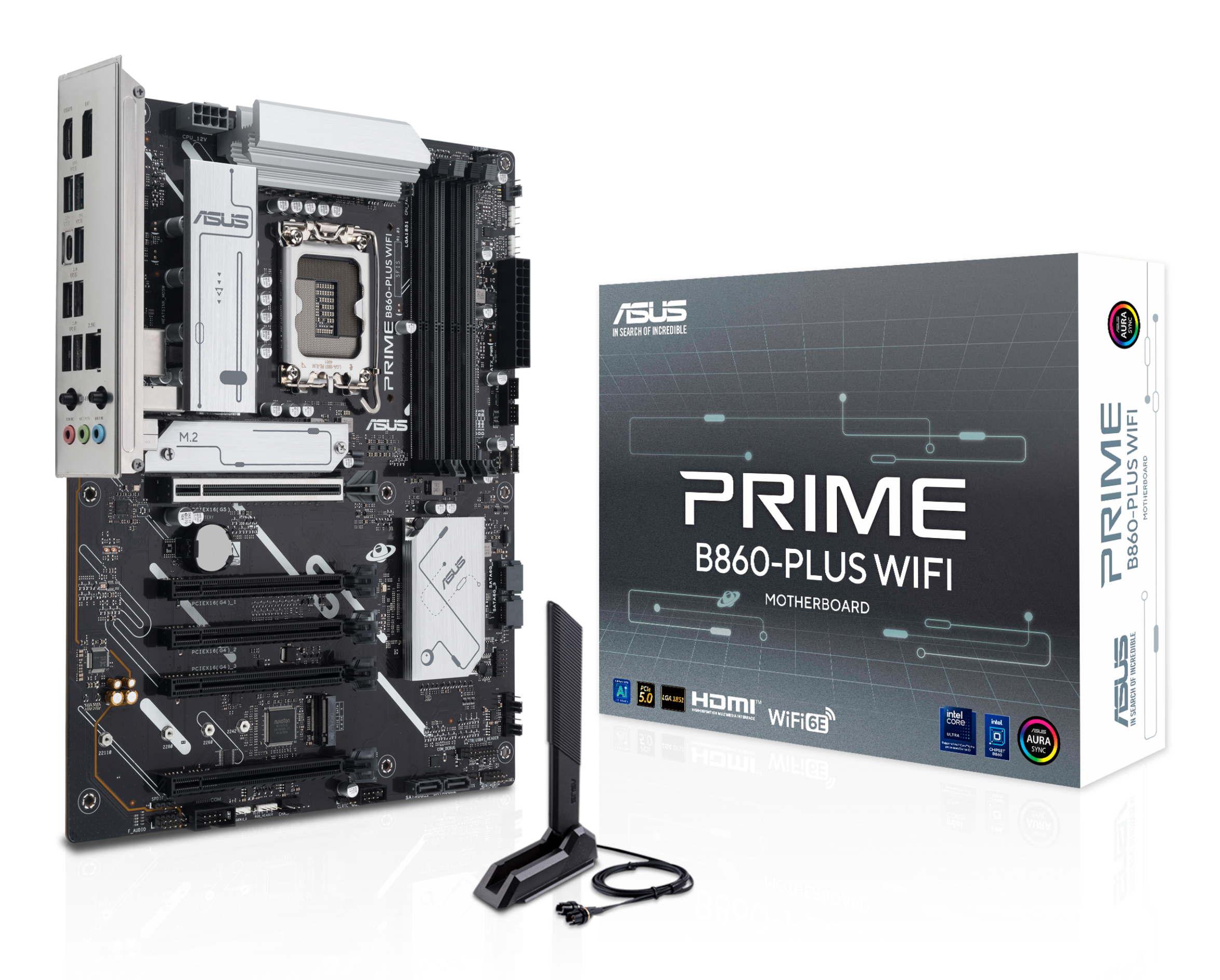 ASUS PRIME B860-PLUS WIFI Intel B860 LGA 1851 (Socket 90MB1K50-M0EAY0