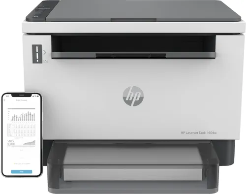 HP LaserJet Impresora multifunción Tank 1604w - Blanco y 381L0A#B19