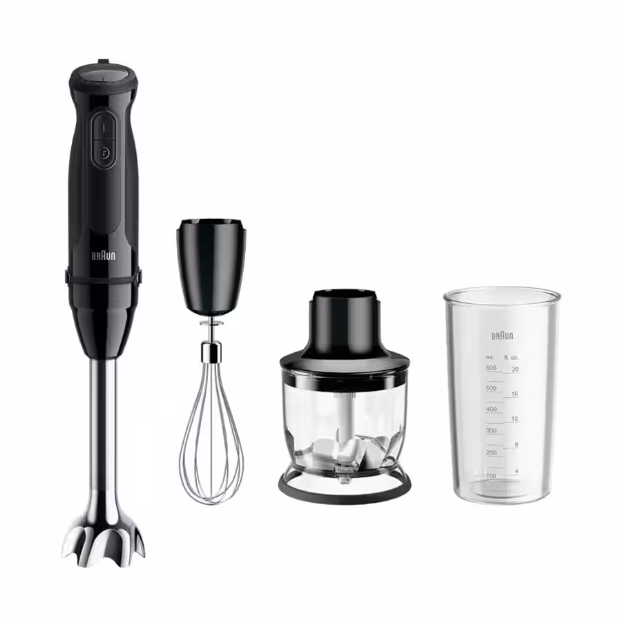 Braun Mq50202mbk Batidora De Mano 3 Accesorios 1000W