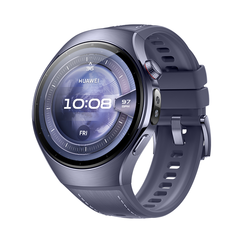 Smartwatch - Huawei Watch 5, 46mm, 32 GB, NFC, Llamadas celulares eSIM, Morado