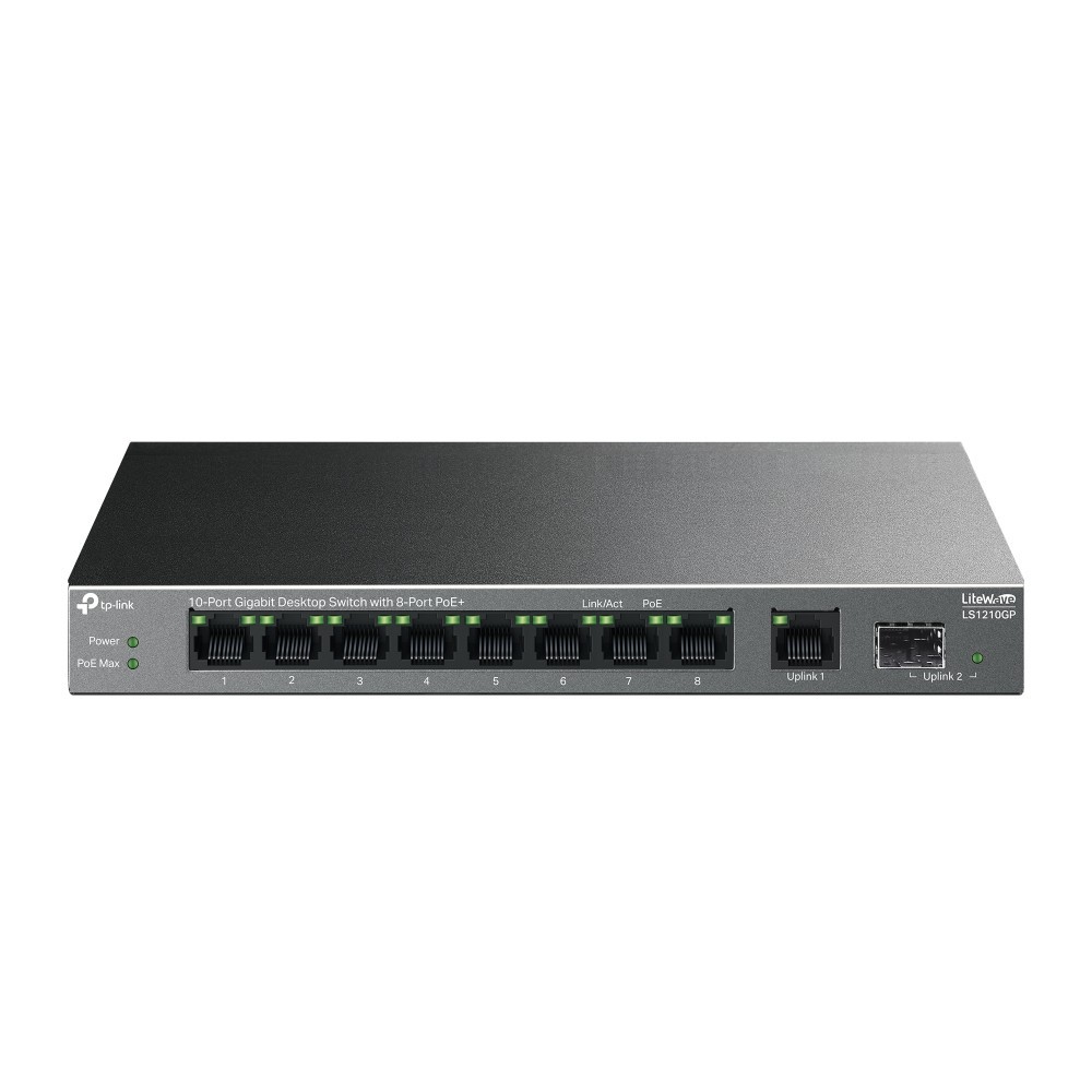 TP-Link LiteWave LS1210GP switch No administrado Gigabit LS1210GP