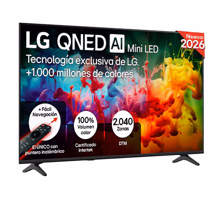 LG QNED MiniLED AI 2026 55QNED70B6C 55" Smart TV QNED 4K 60Hz HDR10