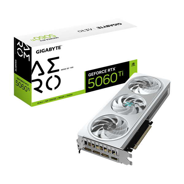 Gigabyte GeForce RTX 5060 Ti AERO OC 16GB GDDR7 DLSS4