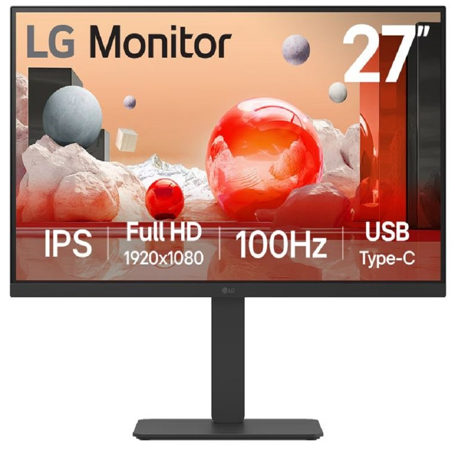 LG 27BA650-B 27" LCD IPS Full HD HDMI VGA Altavoces