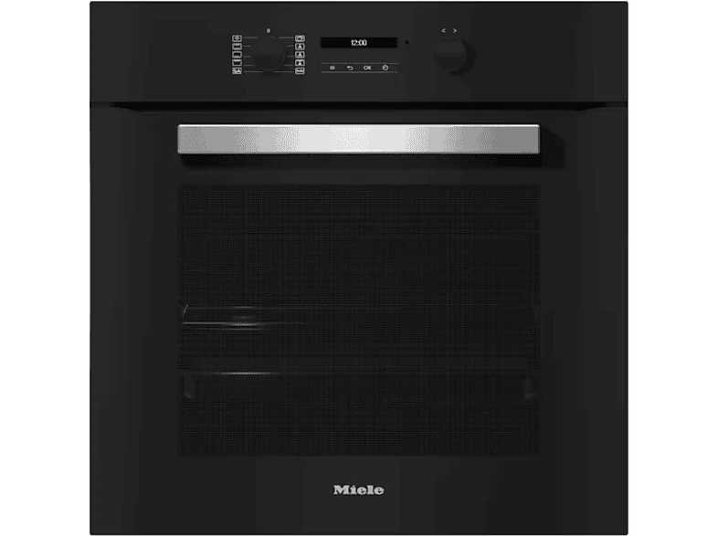 Horno - Miele H 2467 B OBWS, Multifunción, 76 l, Ancho 56.8 cm, Perfect Clean, Obsidian Black