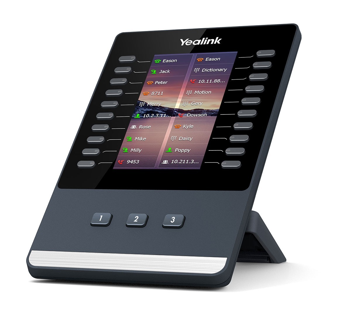 Yealink EXP43 IP módulo adicional (add-on) Negro, Gris 23 EXP43