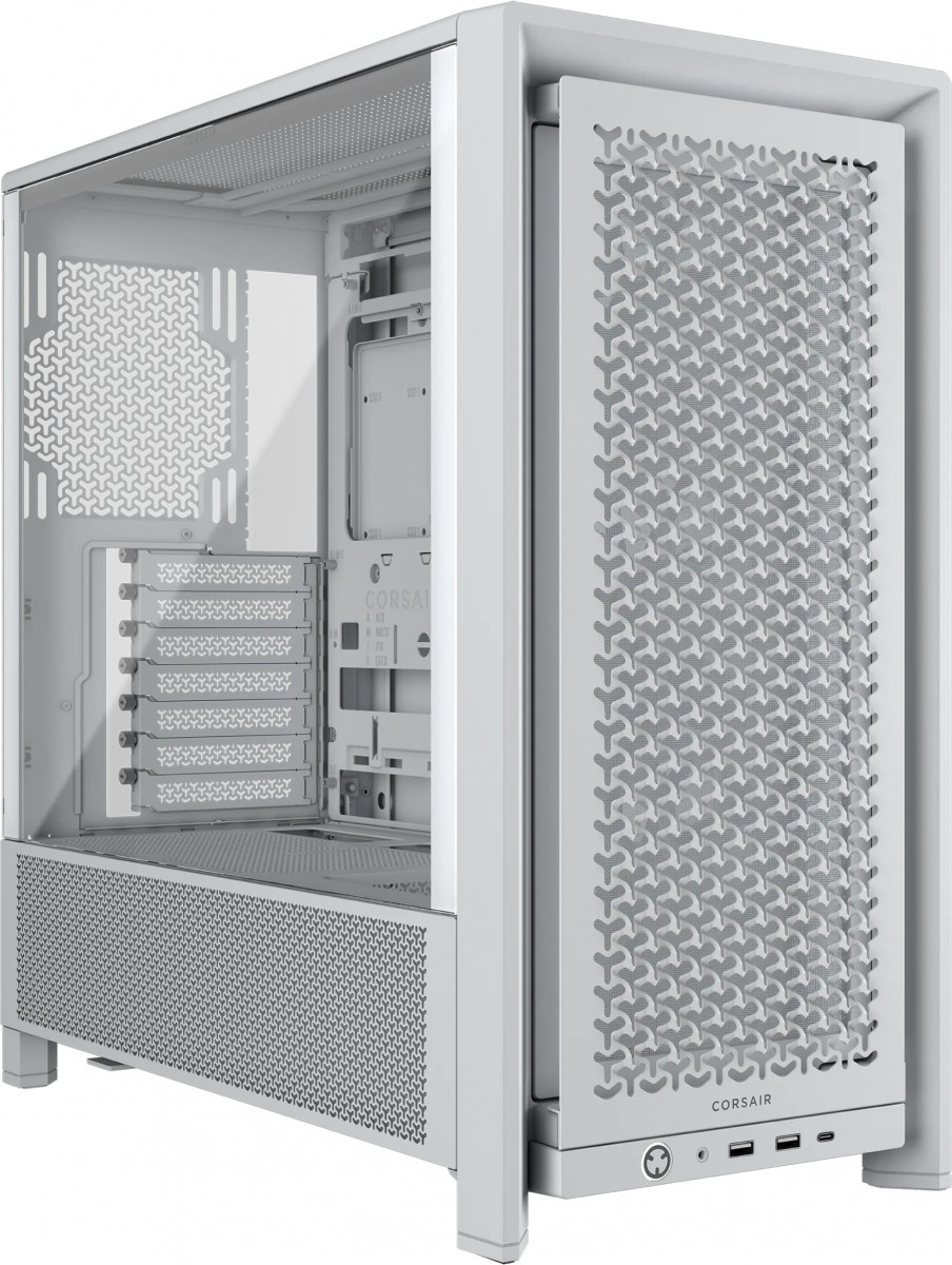 Corsair FRAME 4000D RS Torre Midi Blanca CC-9011313-WW