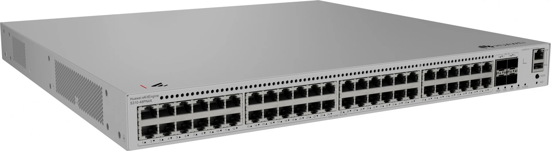 Switch Huawei S310-48PN4X (48 puertos 10/100/1000/2.5GBASE-T 98012568