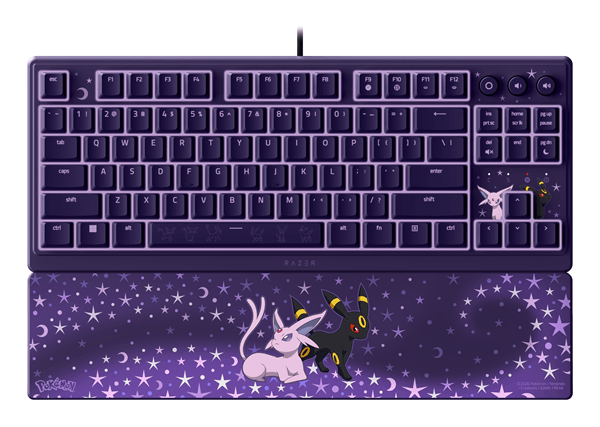TECLADO RAZER ORNATA V3 TENKEYLESS POKEMON ESPEON/UMBREON ED. (RZ03-04882300-RUEA)