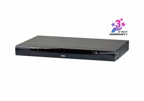 Switch KVM por IP multi-interfaz Cat 5 de 8 puertos de 1 KN1108VA-AX-G