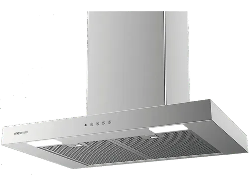 Campana decorativa - Mepamsa STILO NEO 70 X, 4 Velocidades, 710 m³/h, cm, Inox