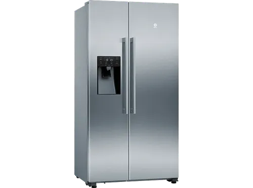 Frigorífico americano - Balay 3FAE494XE, No Frost, 178.7 cm, 562 l, Ancho especial 90 Cajón BigBox, Inox