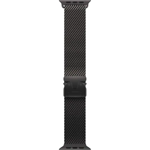 Apple - Pulsera Milanese Loop Apple Titanio Negro 49 mm Talla L.