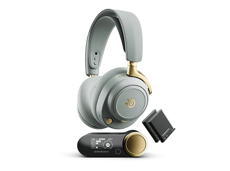 AURICULARES STEELSERIES - ARCTIS NOVA ELITE SAGE GOLD (61663)