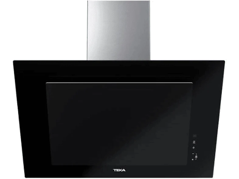 Campana decorativa - Teka DVT 78660 TBS, 3 Velocidades + turbo, 584 m³/h, 70 cm, Negro