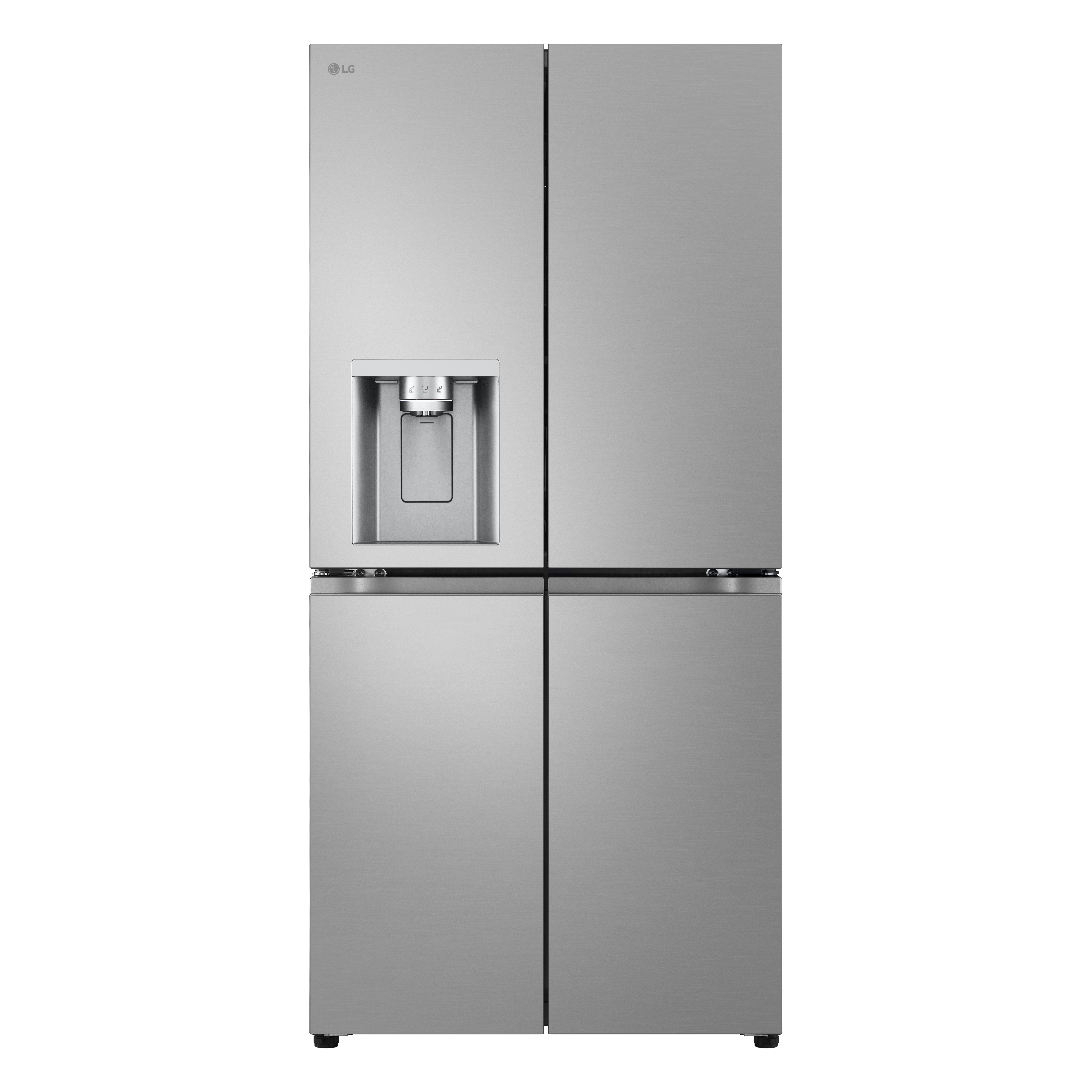 Frigorífico American Combi | LG GML861PYPE, Ancho especial sin toma de agua, Clasificación E, 506L, Inox Antihuellas - GML861PYPE