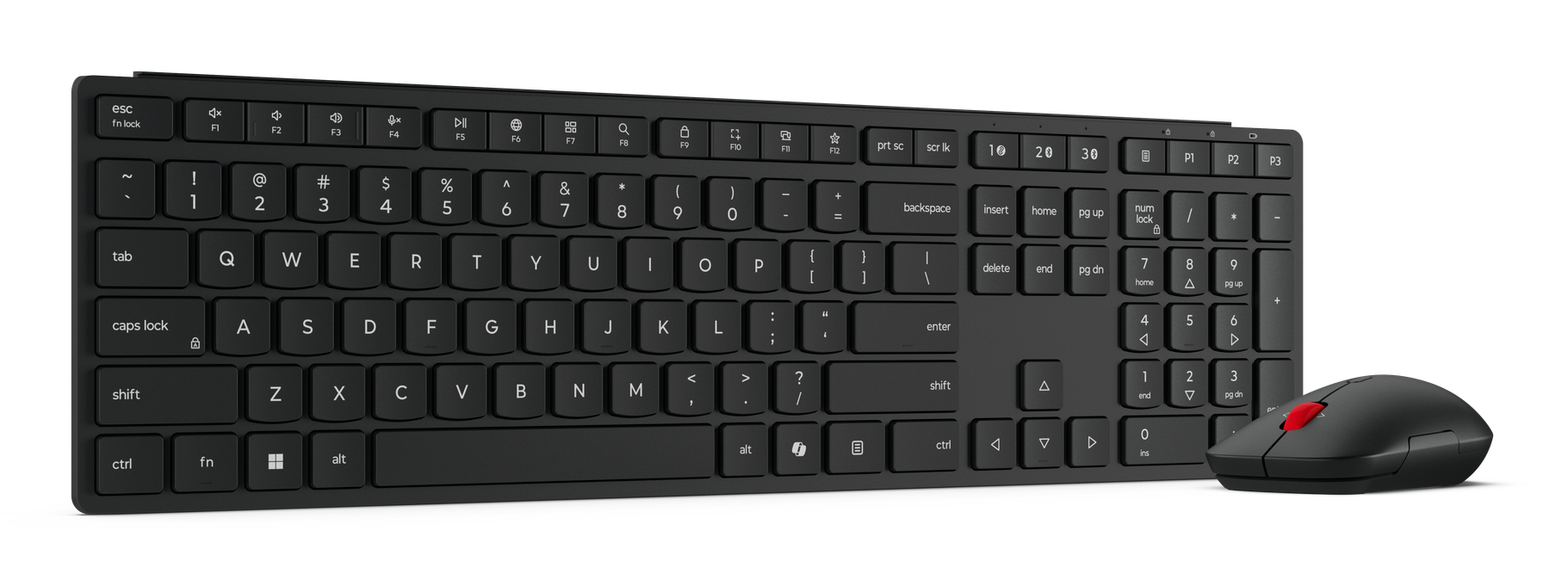 Lenovo Wireless Multi-Mode Pro Combo Keyboard and Mouse 6000 - Spanish