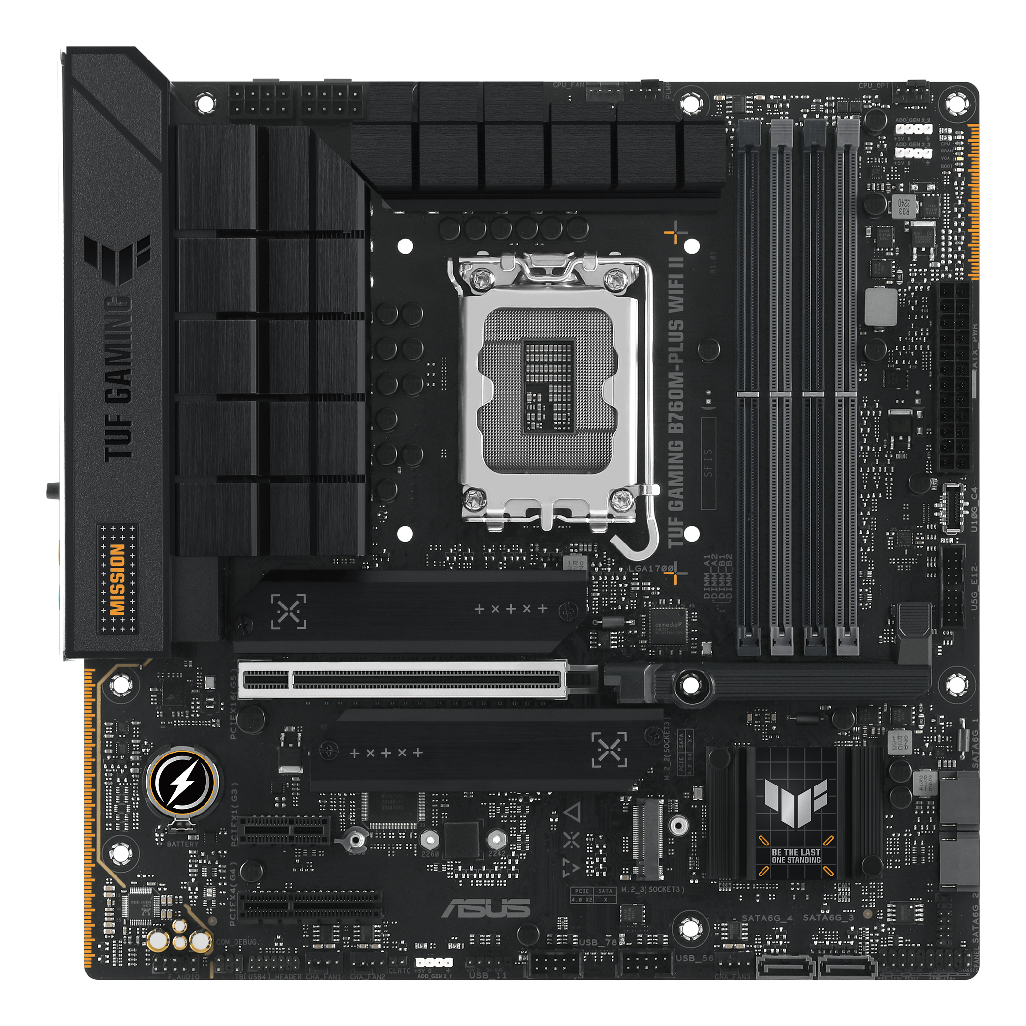 ASUS TUF GAMING B760M-PLUS WIFI II Intel B760 LGA 1700 90MB1HE0-M0EAY0
