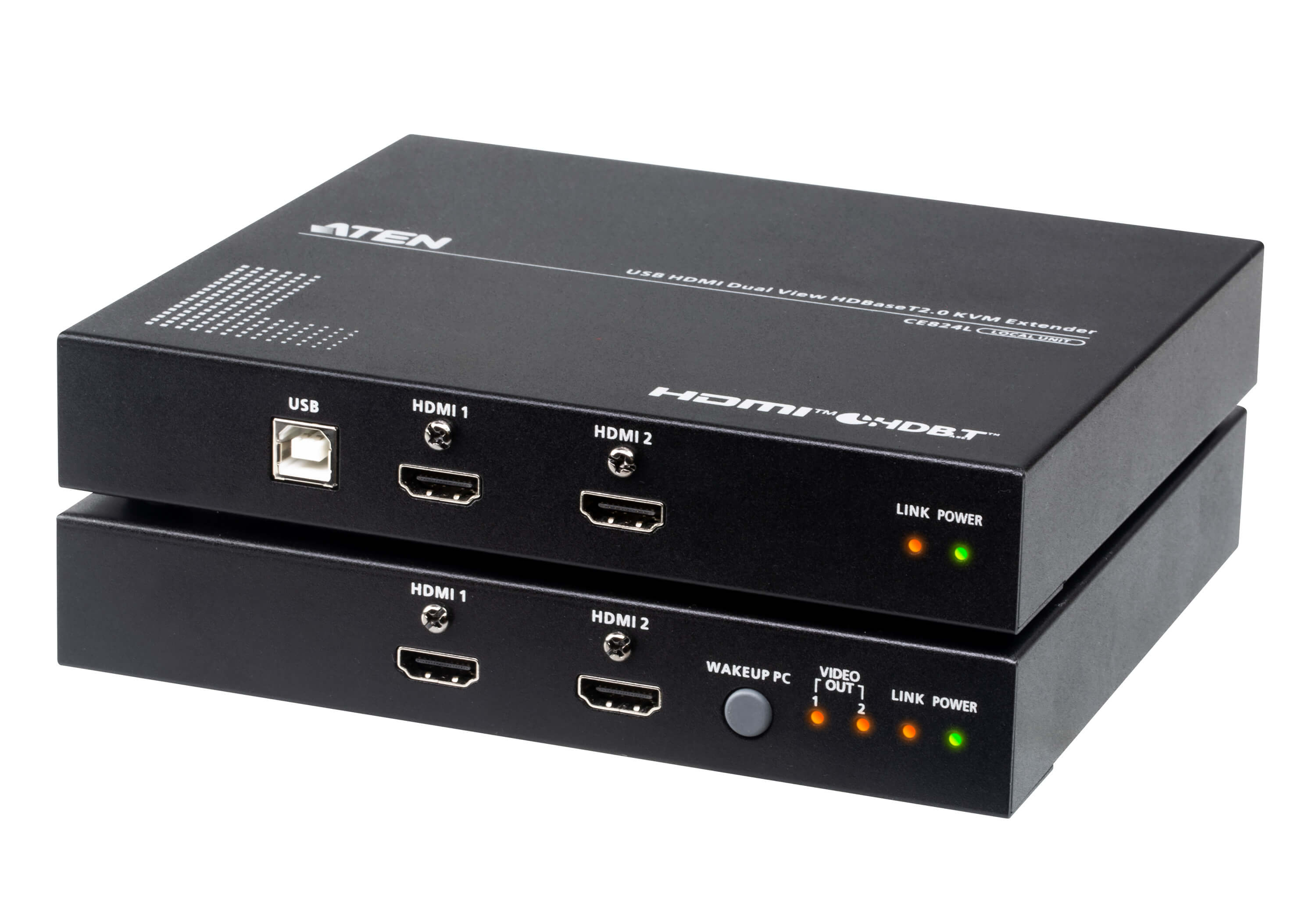 Aten CE824-AT-G USB HDMI Doble View HDBaseT2.0 KVM Extend CE824-AT-G