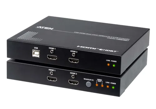 Aten CE824-AT-G USB HDMI Doble View HDBaseT2.0 KVM Extend CE824-AT-G