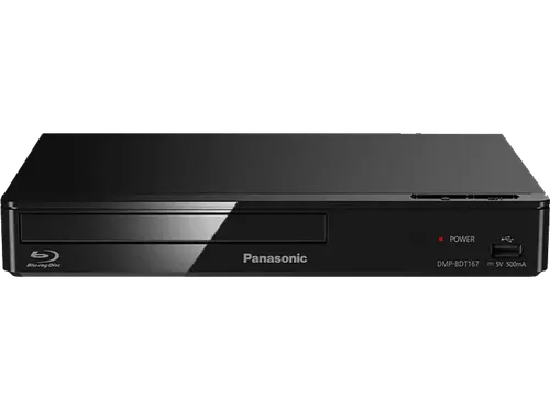 Reproductor de Blu-ray - Panasonic DMP-BDT167AG, 1920 x 1080 píxeles, Negro